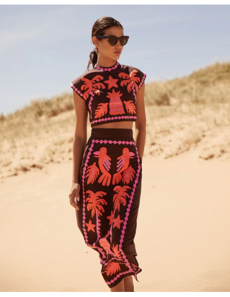 Conjunto Mujer y Falda Estampados
