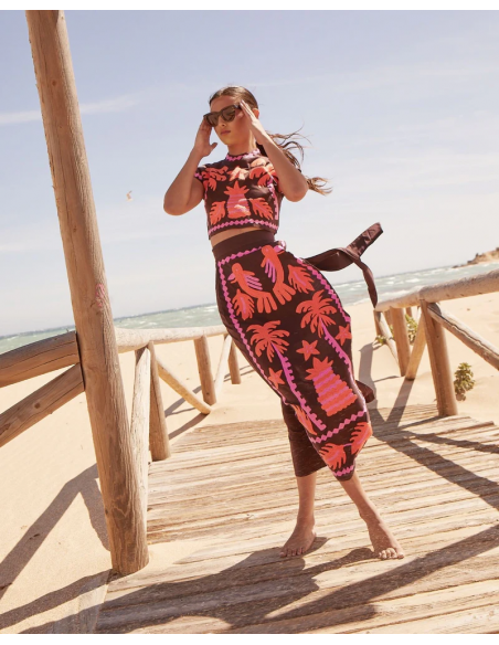 Conjunto Mujer y Falda Estampados