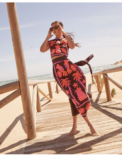 Conjunto Mujer y Falda Estampados
