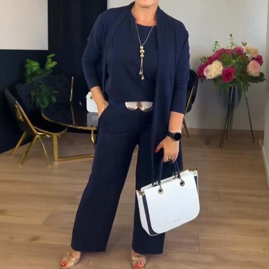 Conjunto Deportivo Mujer Cárdigan Largo y Pantalón - Mavetta