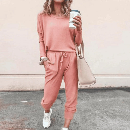 Conjunto Chándal Mujer Algodón Cordones Deportivo - Mavetta
