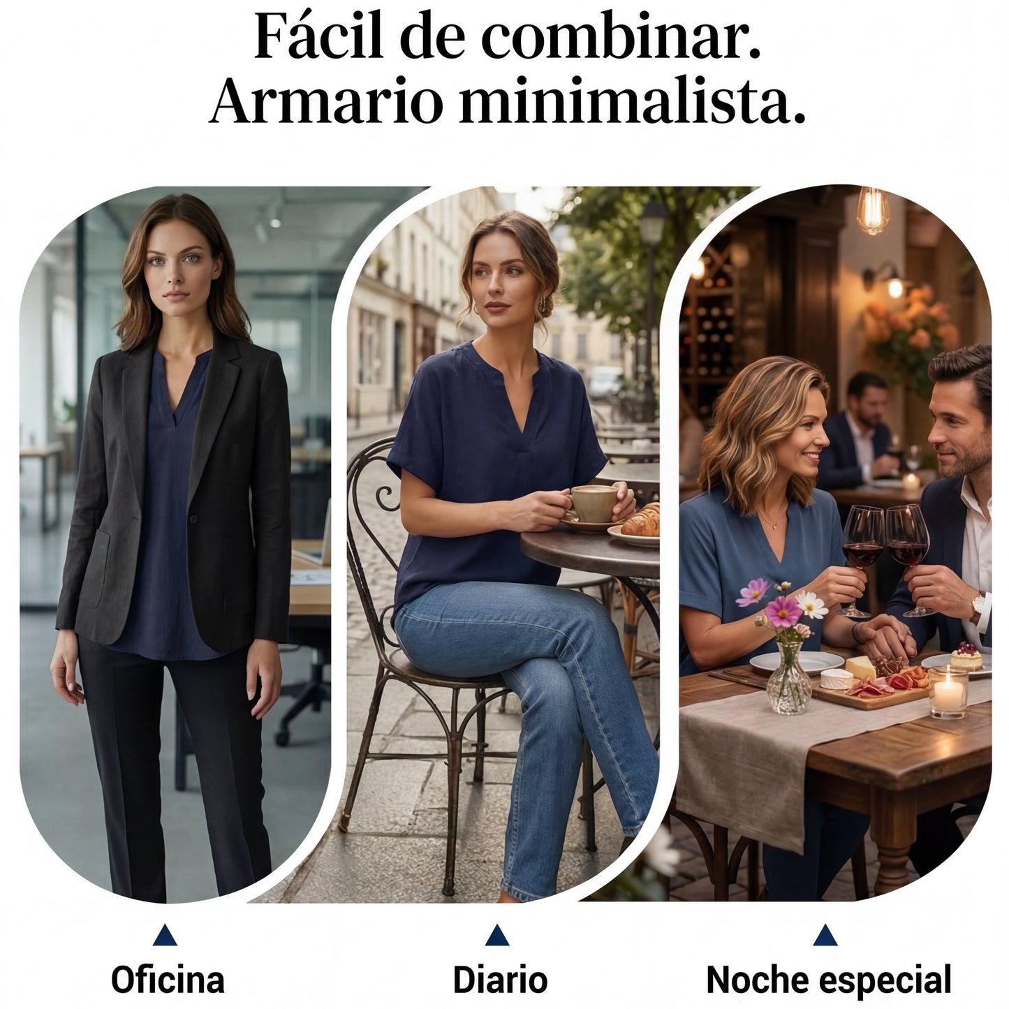 Blusa Mujer Lisa Algodón Manga Corta Corte Holgado