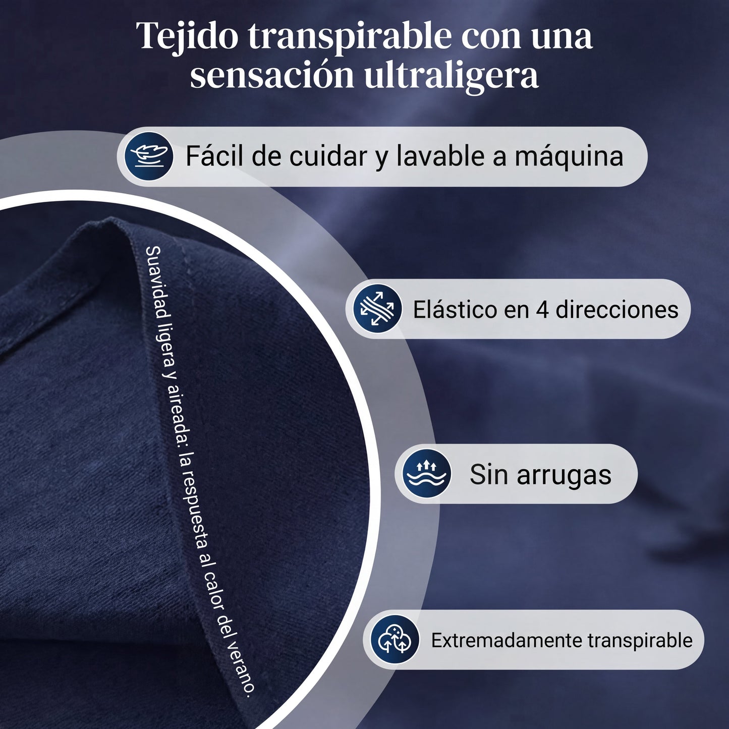 Blusa Mujer Lisa Algodón Manga Corta Corte Holgado