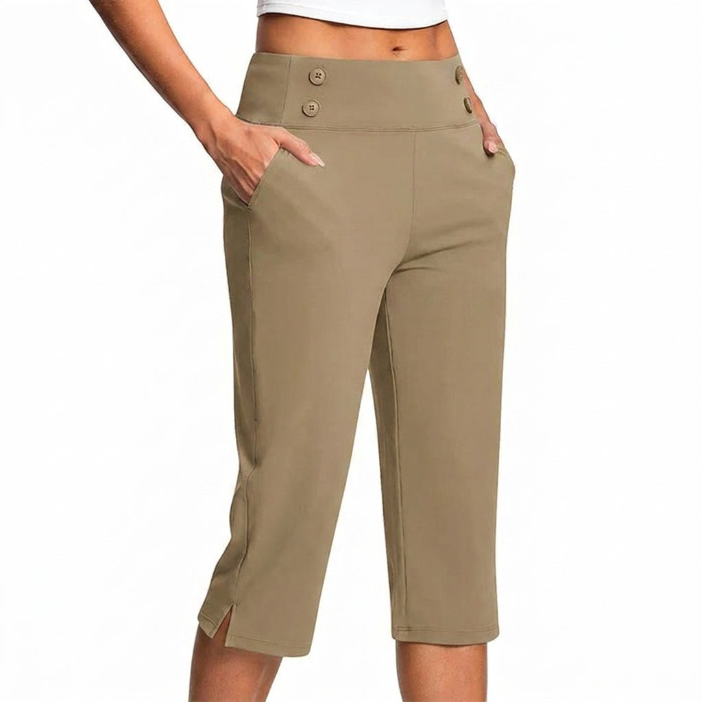 Pantalones Yoga Mujer Efecto Moldeador Ajuste Elegante