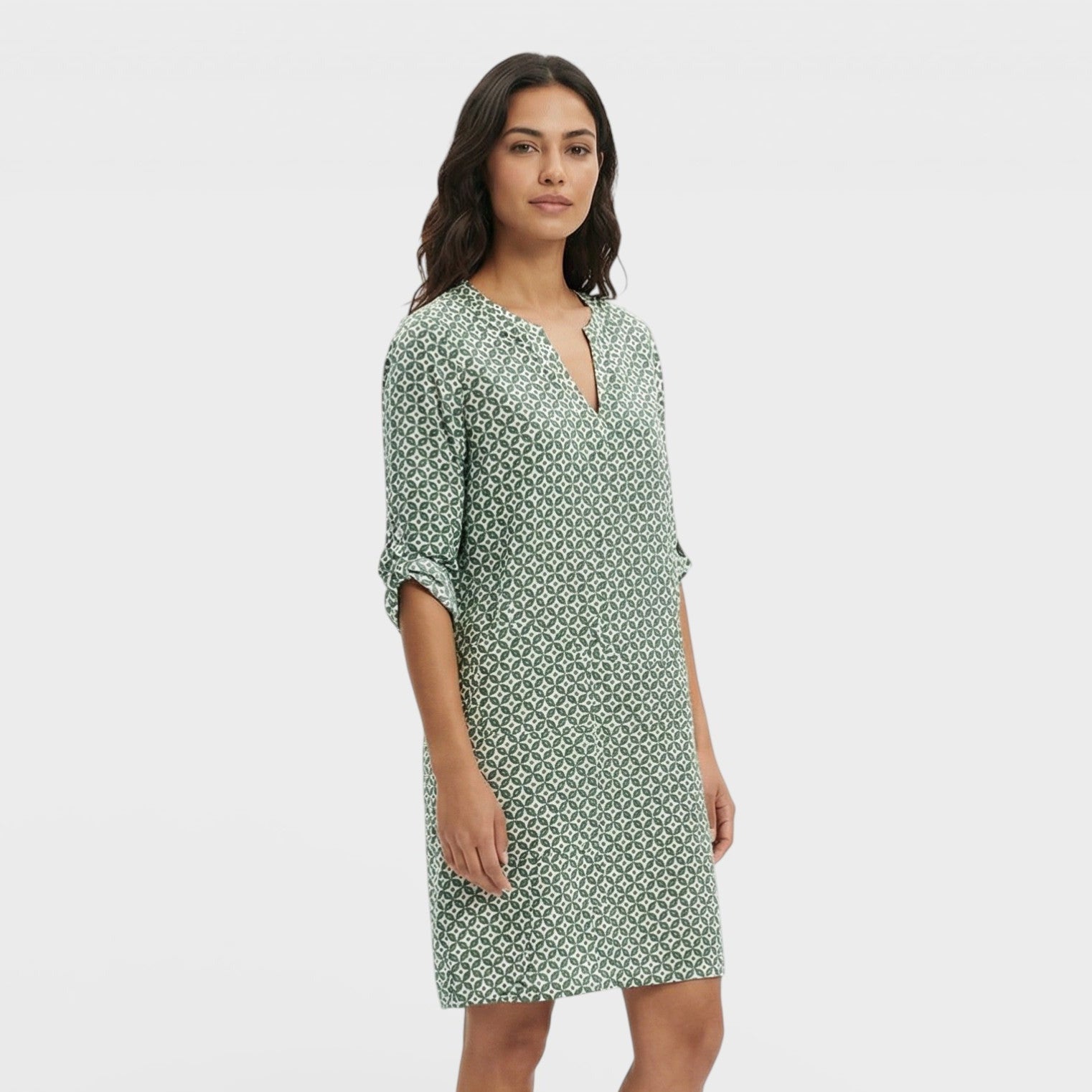 Vestido Mini Vintage Manga 3/4 - Mavetta