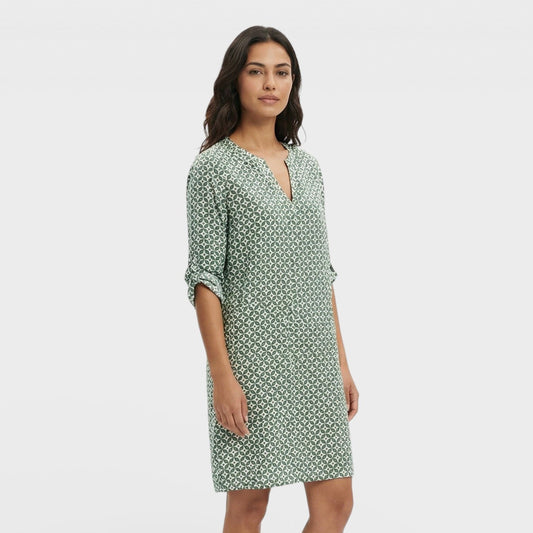 Vestido Mini Vintage Manga 3/4 - Mavetta