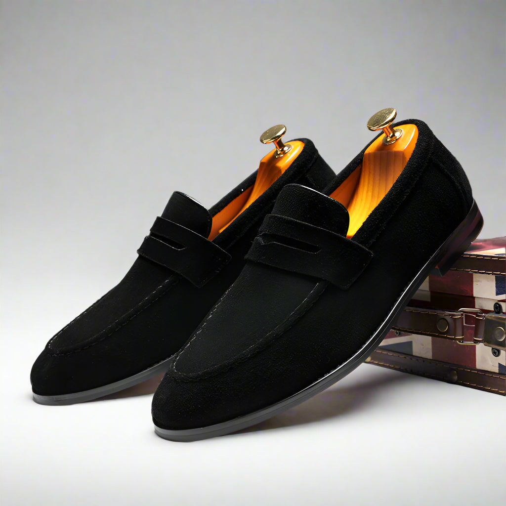 Mocasines Hombre Casual Piel Ajuste Cómodo