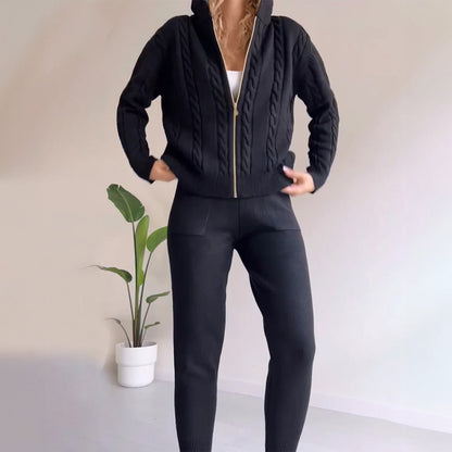 Conjunto Mujer de Punto Suave y Elegante