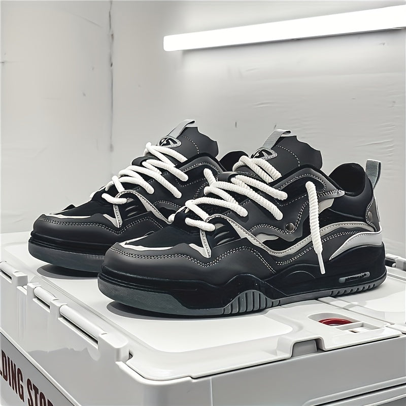 Zapatillas deportivas hombre bajas con detalles texturizados