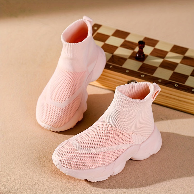 Zapatillas Calcetín Unisex Niños Transpirables Ajuste Cómodo