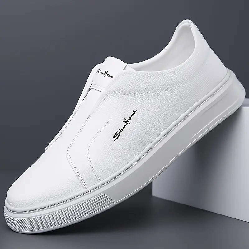 Zapatos Slip-On Hombre Cuero Suave Confortables
