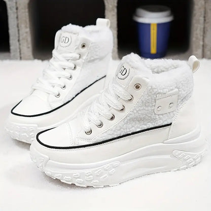 Botines Mujer de Felpa Impermeables