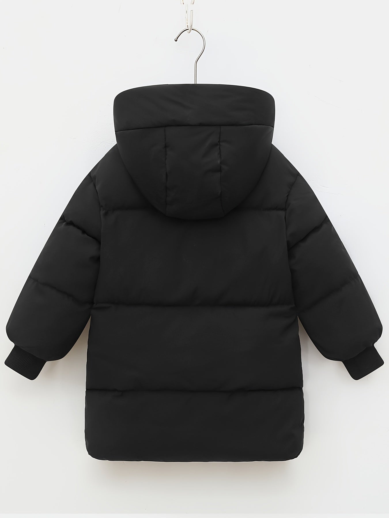 Chaqueta Acolchada Niño con Capucha y Mangas Largas
