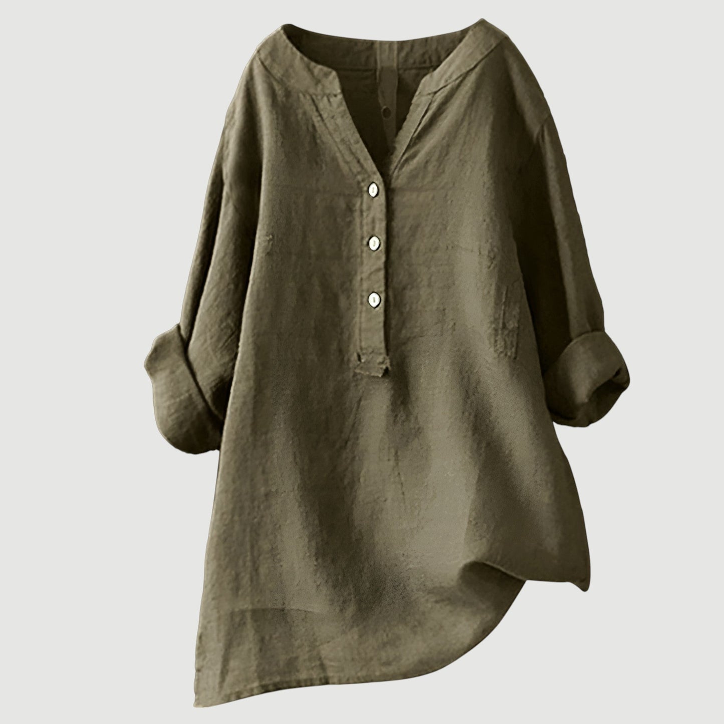 Blusa mujer ligera de manga larga versátil y cómoda - Mavetta
