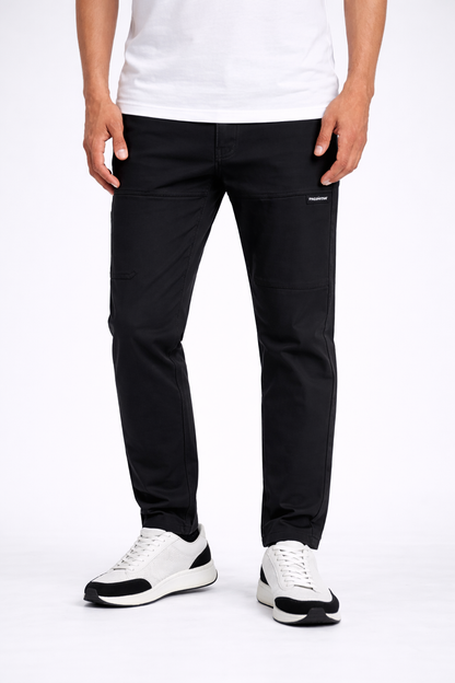 Pantalón Largo Hombre Algodón Elástico Ajuste Cómodo - Mavetta
