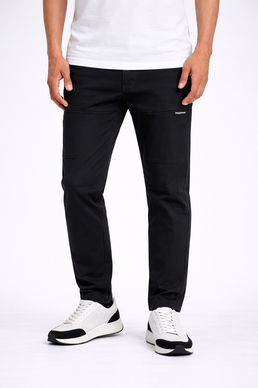 Pantalón Largo Hombre Algodón Elástico Ajuste Cómodo - Mavetta