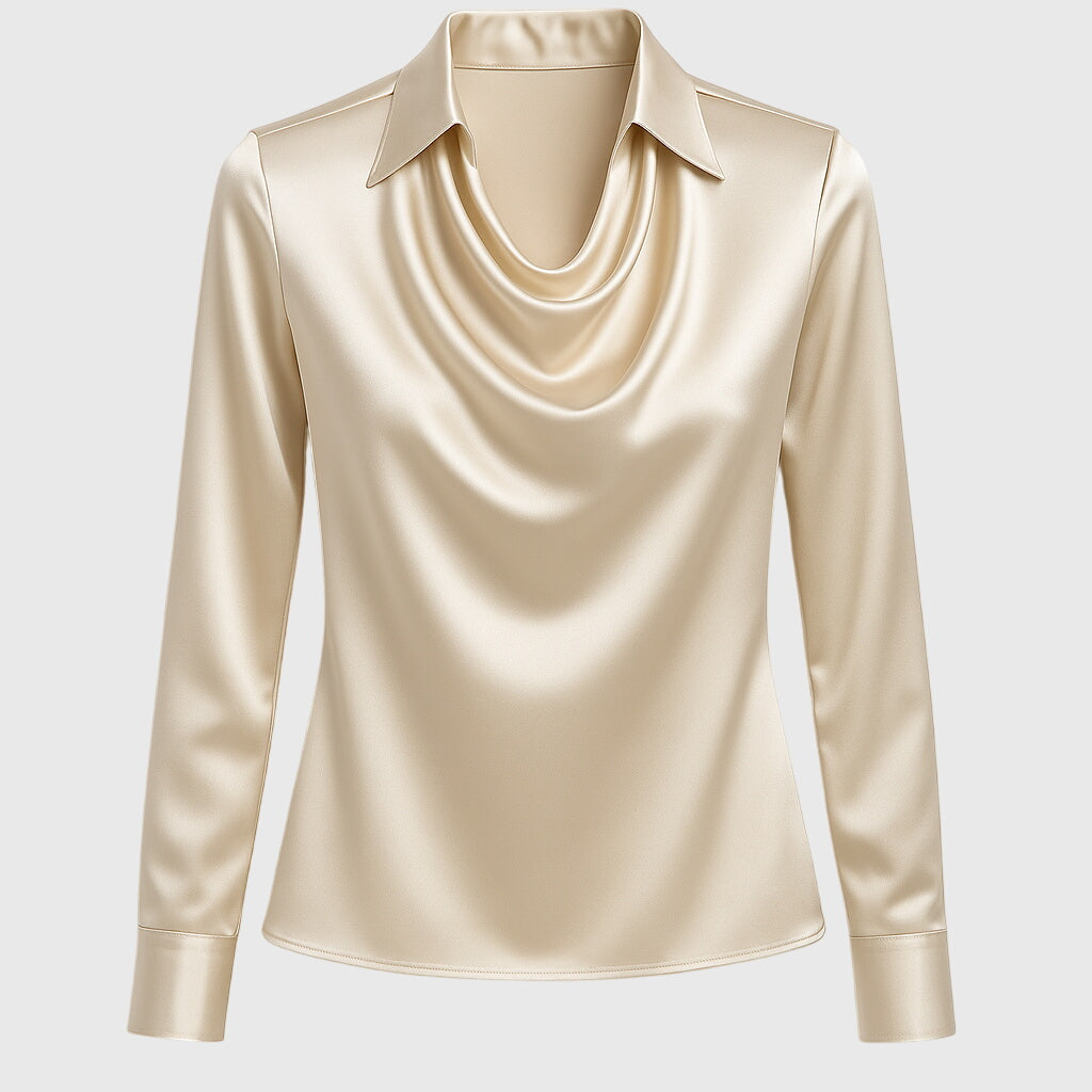 Blusa Mujer de Corte Fluido y Tejido Suave