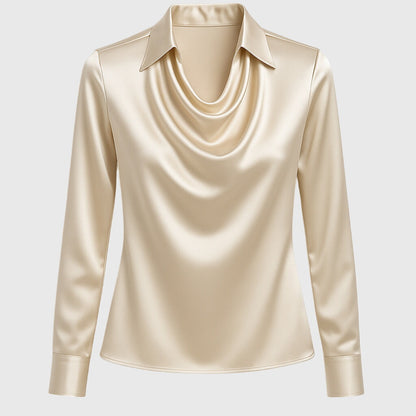 Blusa Mujer de Corte Fluido y Tejido Suave
