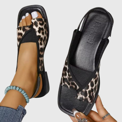 Sandalias Mujer Ortopédicas Tiras Elegantes Plantilla Ergonómica