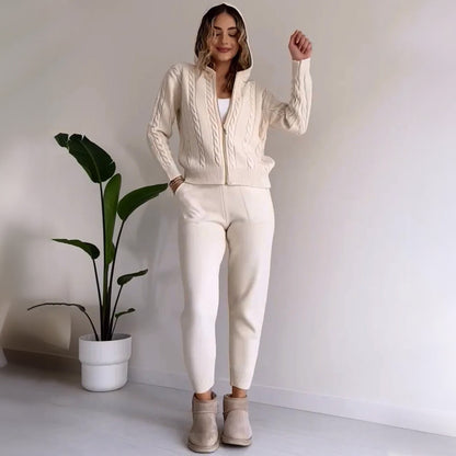Conjunto Mujer de Punto Suave y Elegante