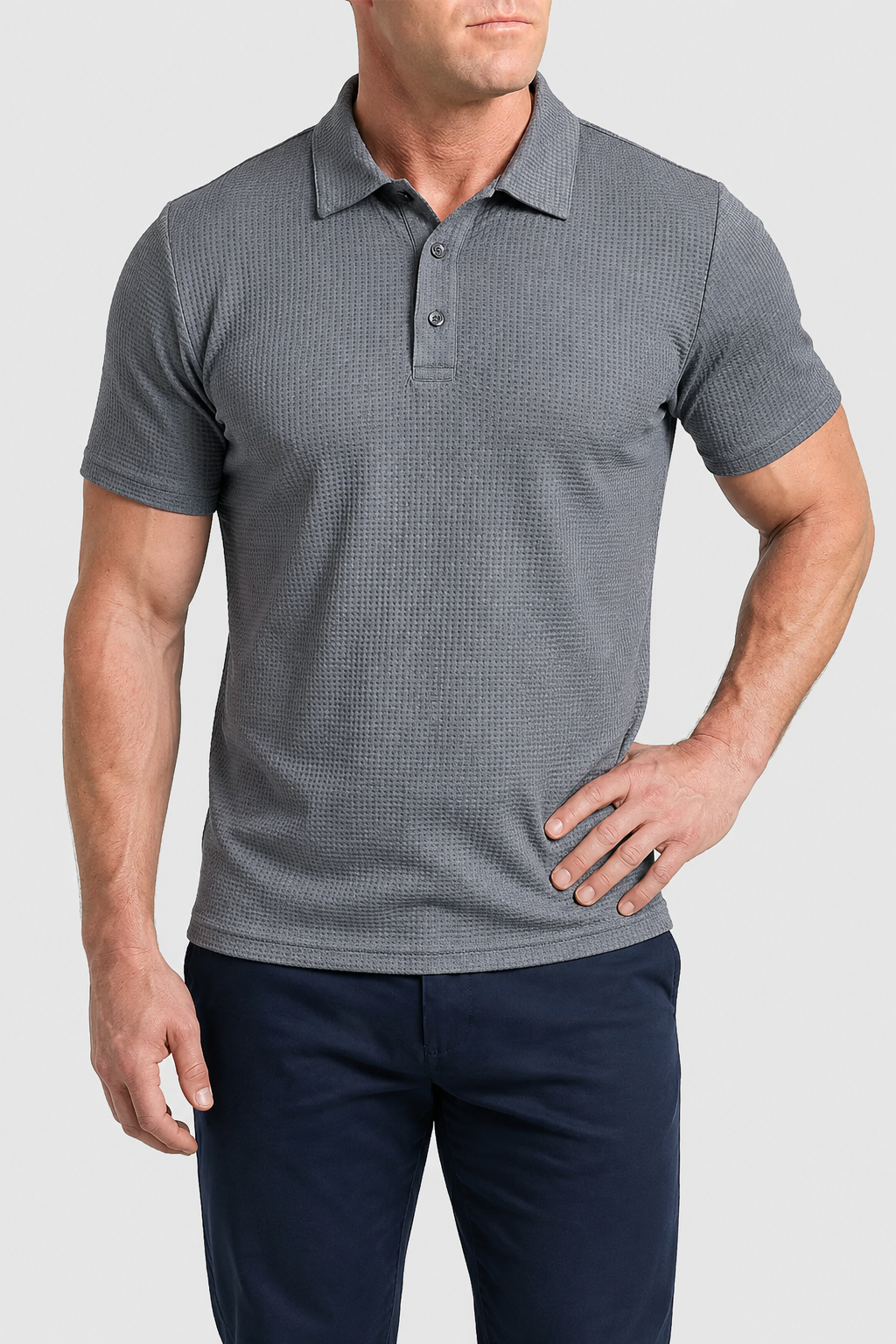 Polo Hombre Algodón Suave Ajuste Cómodo