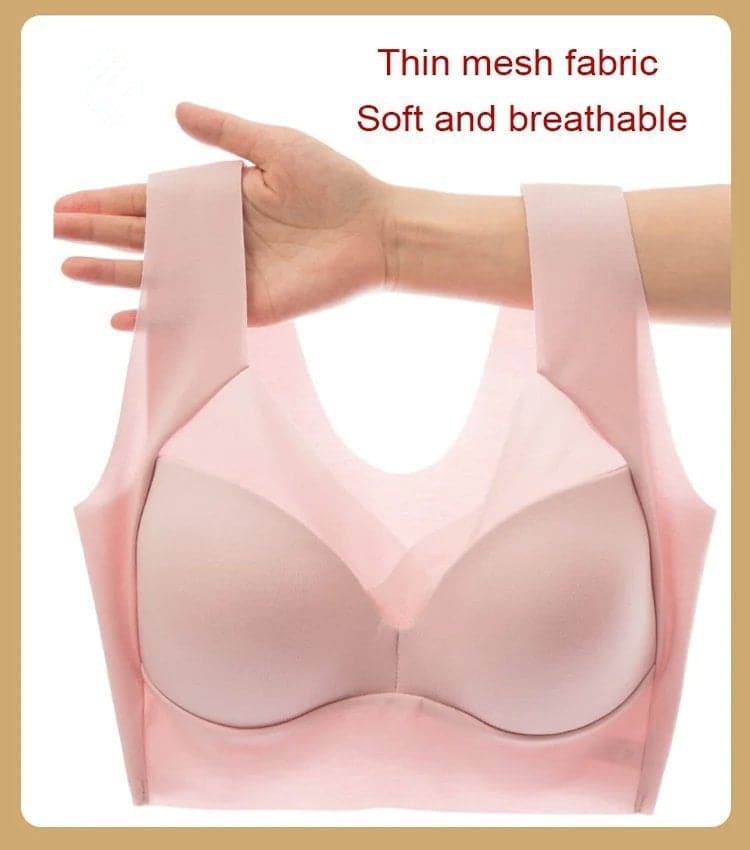 Sujetador Mujer Sin Aros Push Up Soporte Comodo Invisible