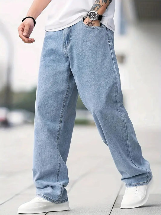 Pantalón Mezclilla Hombre Oversize Estilo Baggy - Mavetta