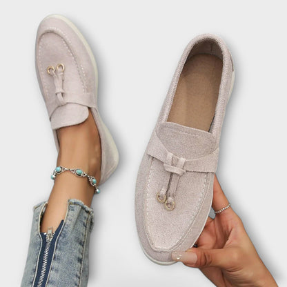 Mocasines Mujer Elegantes de Piel Ajuste Clásico