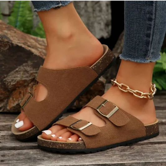 Sandalias Mujer Retro Comodas Ajuste Confort Verano - Mavetta