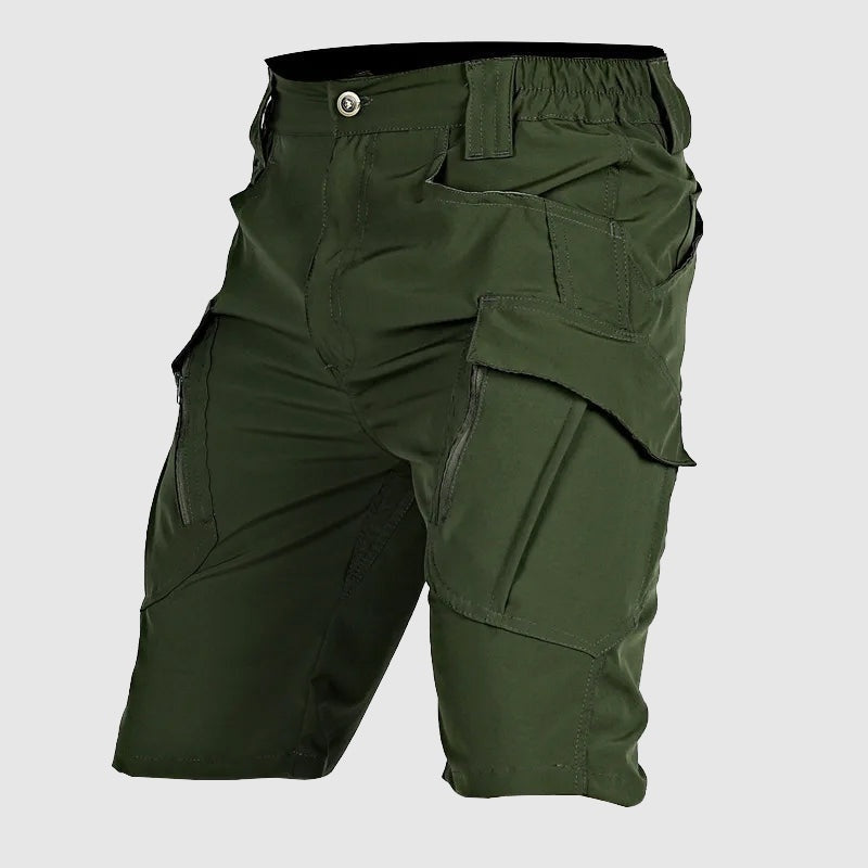 Pantalón Corto Cargo Hombre Táctico con Cinturón Ajustable