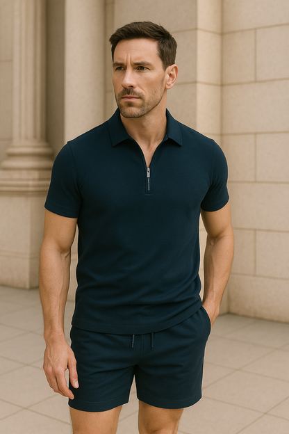 Camiseta Hombre Casual Verano Algodón Manga Corta - Mavetta