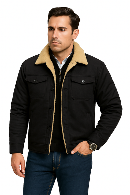 Chaqueta Bomber Hombre Diseño Casual