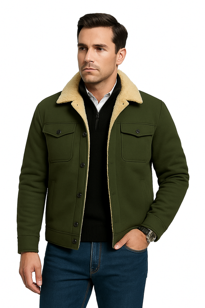 Chaqueta Bomber Hombre Diseño Casual