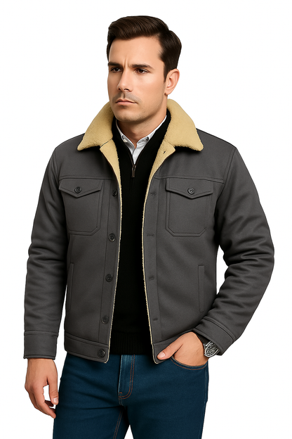 Chaqueta Bomber Hombre Diseño Casual