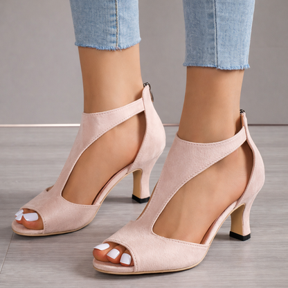 Tacones Mujer Tacón Alto Diseño Elegante