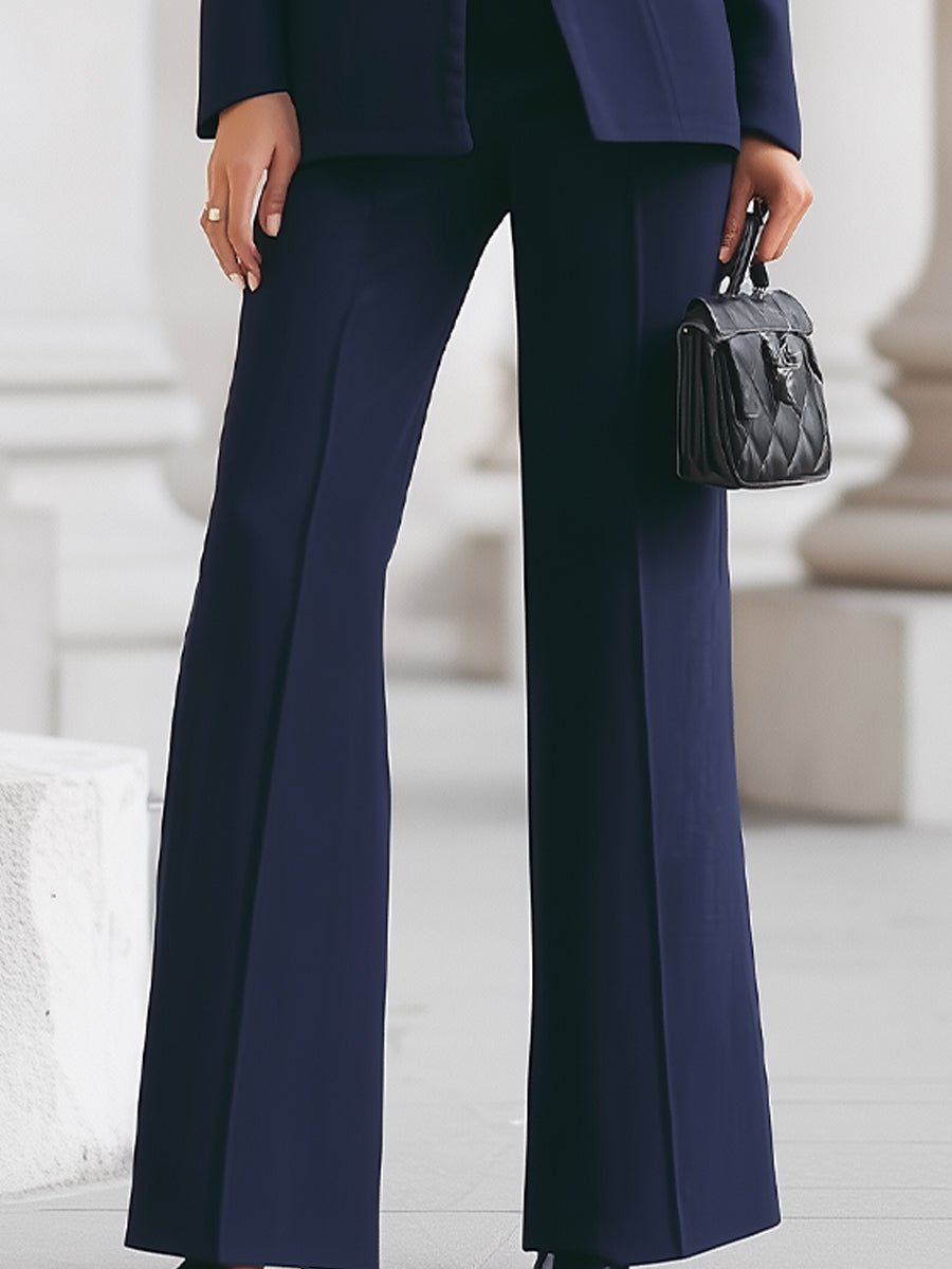 Traje Mujer Blazer y Pantalón Elegante Ajustado