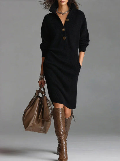 Vestido elegante Mujer de Punto Ajustado