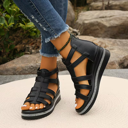 Sandalias Plataforma Mujer Ortopédicas Confort