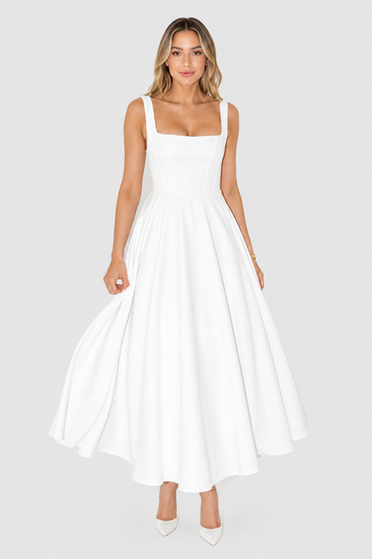 Vestido Mujer Elegante Corte Grace