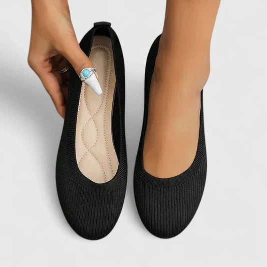 Bailarinas Mujer de Punto Sin Cordones Suela Plana - Mavetta