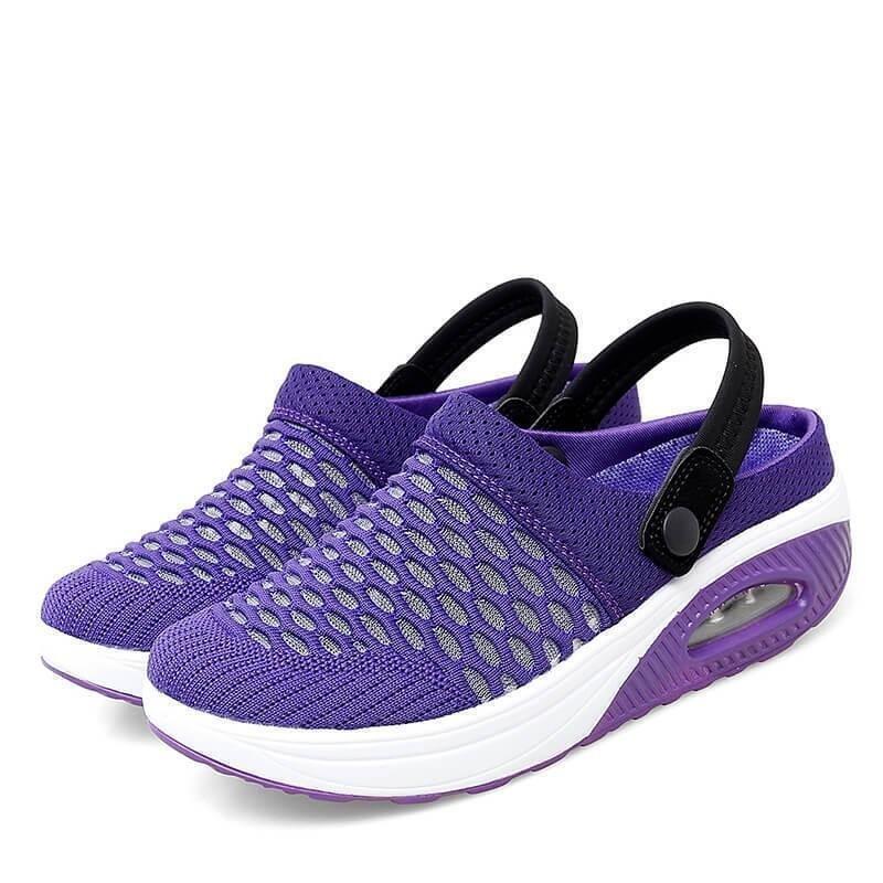 Zapatillas mujer ortopédicas aire acolchadas casuales