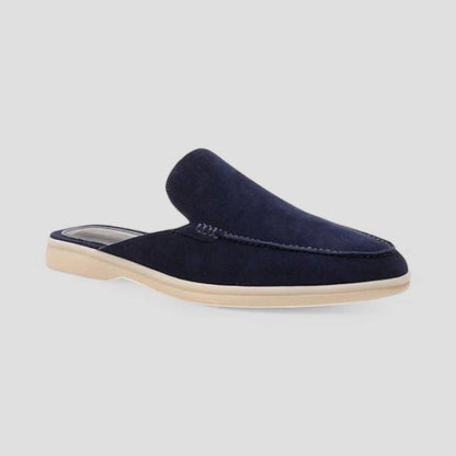 Mocasines Hombre de Ante Sin Cordones
