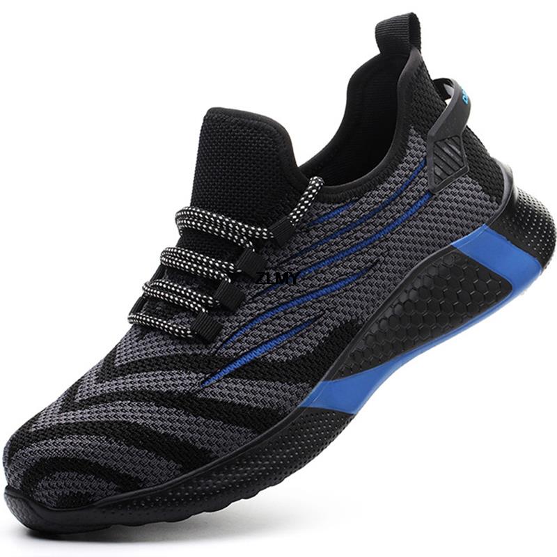 Zapatillas de seguridad Hombre suela gruesa diseño cómodo