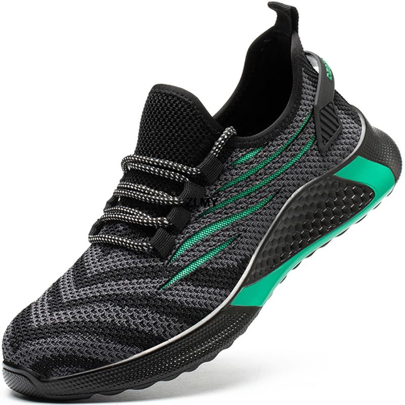 Zapatillas de seguridad Hombre suela gruesa diseño cómodo