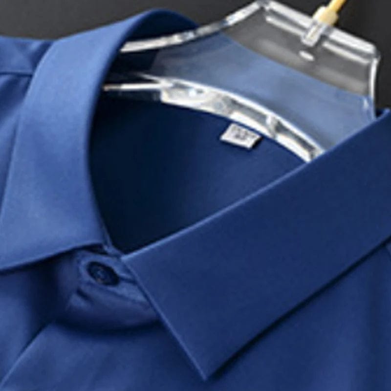 Camisa vestir Hombre sin arrugas sin plancha ajuste clásico