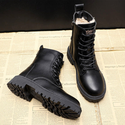 Botas invierno Mujer con forro de fleece y cremallera