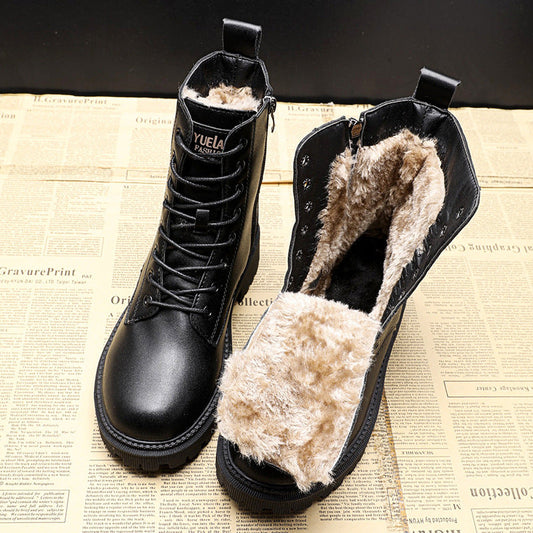 Botas invierno Mujer con forro de fleece y cremallera - Mavetta