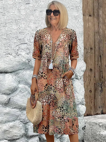 Vestido Mujer Ligero Algodón Estilo Natural - Mavetta