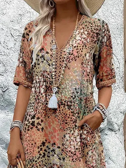 Vestido Mujer Ligero Algodón Estilo Natural