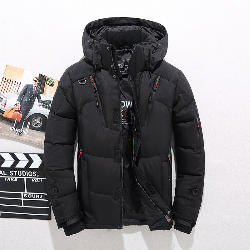 Parka Hombre Acolchada Impermeable Invierno